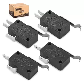 4 Pack Golf Cart Micro Switch 2 & 3 Prong for Club Car DS Precedent - 10L0L