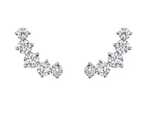 Arc Diamond Studs