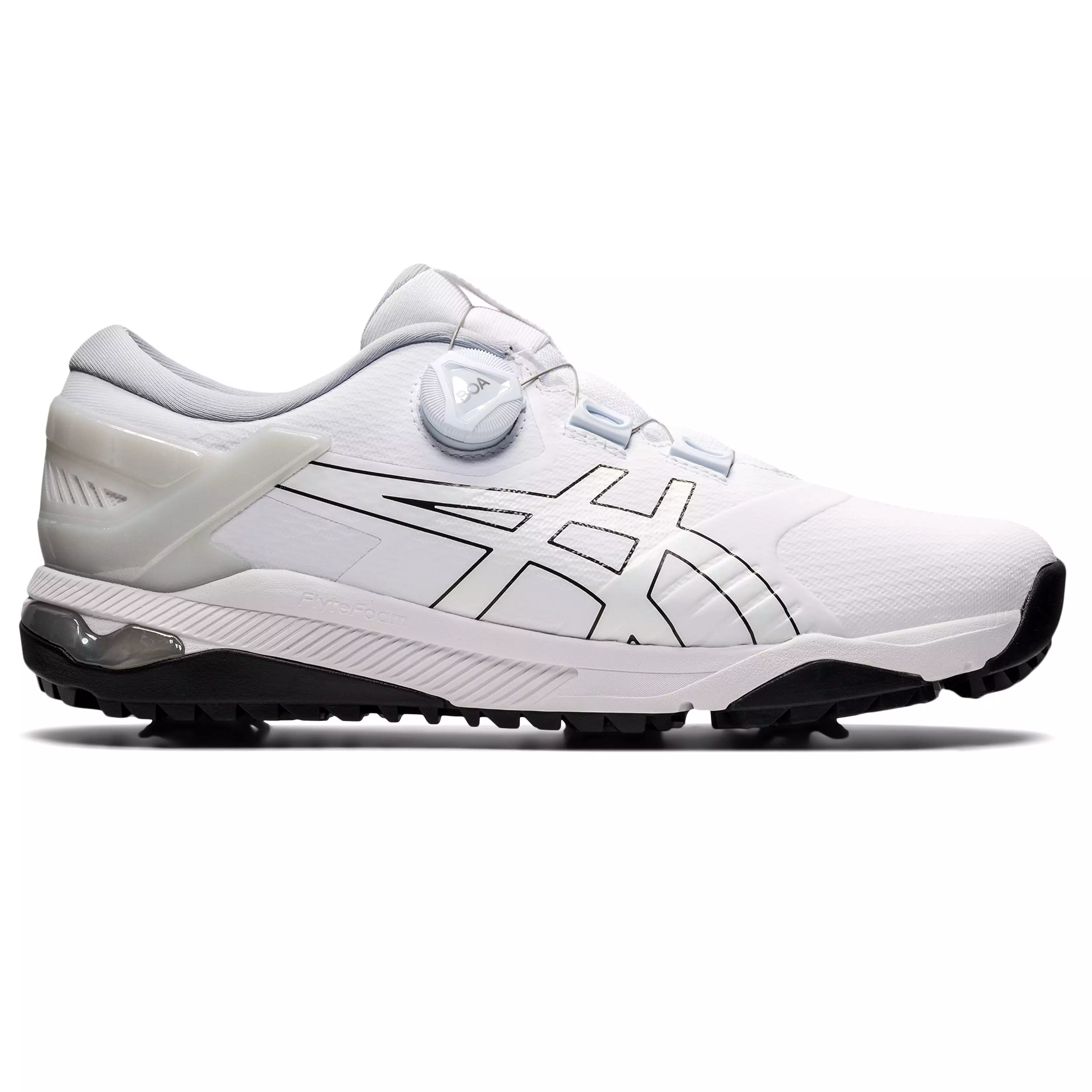 Asics Gel-Course Duo Boa Golf Shoe - White/Black