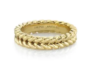 Braided Gold Ring