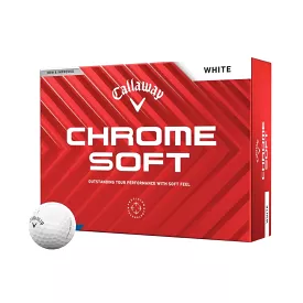 Callaway Chrome Soft 2024 White (1 Dozen)