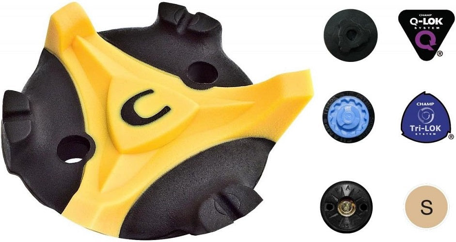 Champ Stinger Golf Cleats - Small Metal Thread