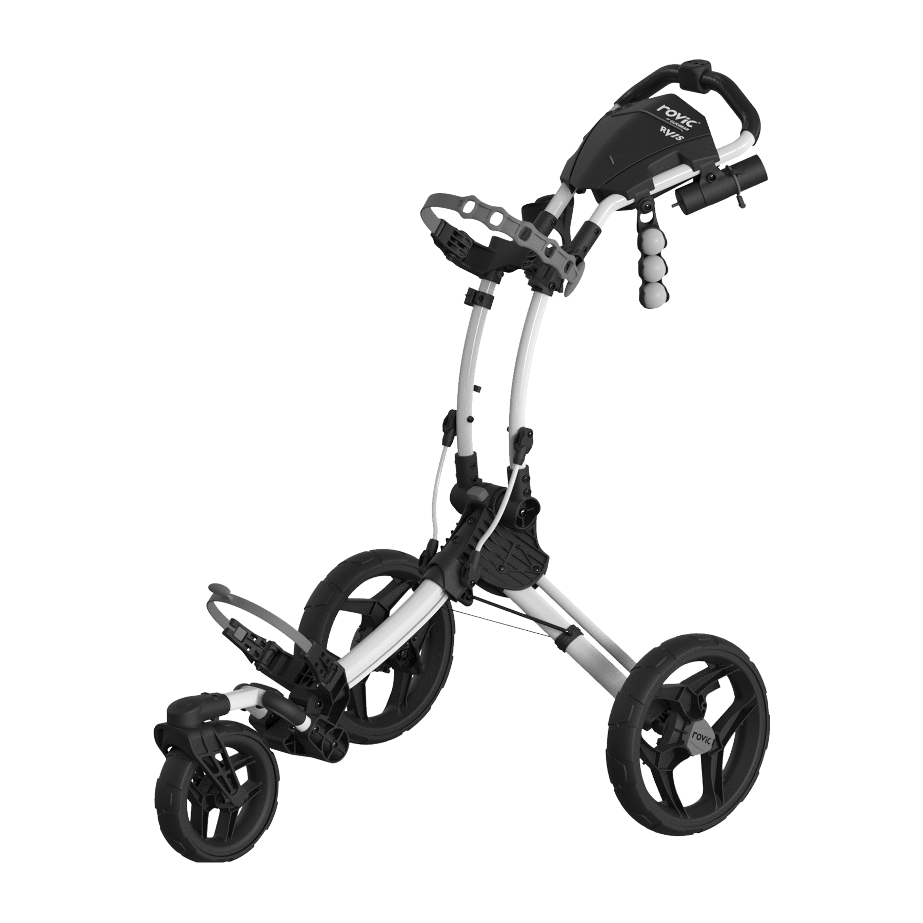 Clicgear Golf 3-Wheel Rovic Swivel Push Cart Model RV1s