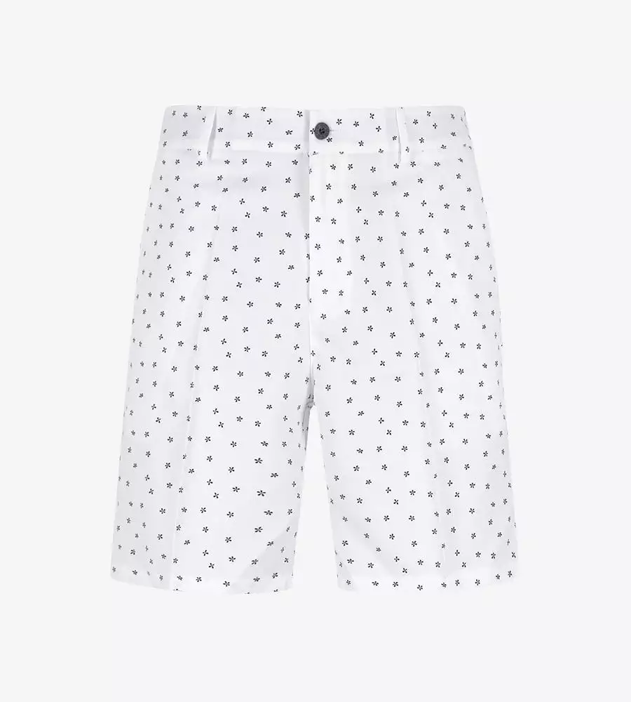 CLIMA BLOSSOM SHORTS - WHITE