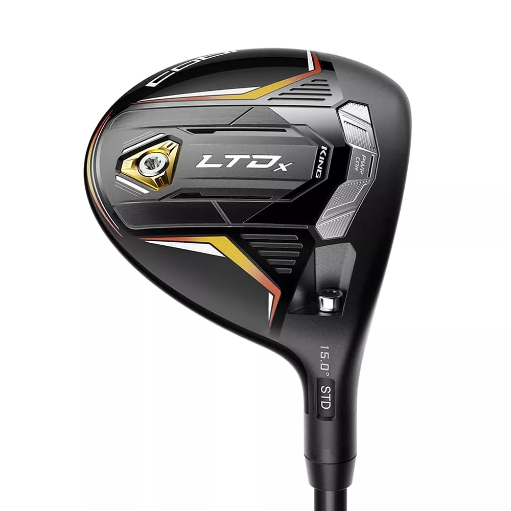 Cobra Golf LTDx Fairway Woods - Matte Black / Gold Fusion