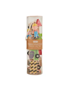 Construction Wood Toy Set