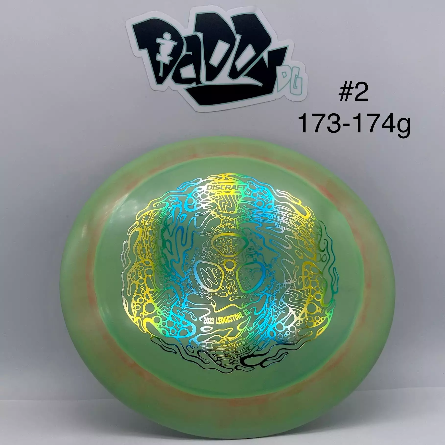 Discraft ESP Glo 2023 Ledgestone Nuke Distance Driver