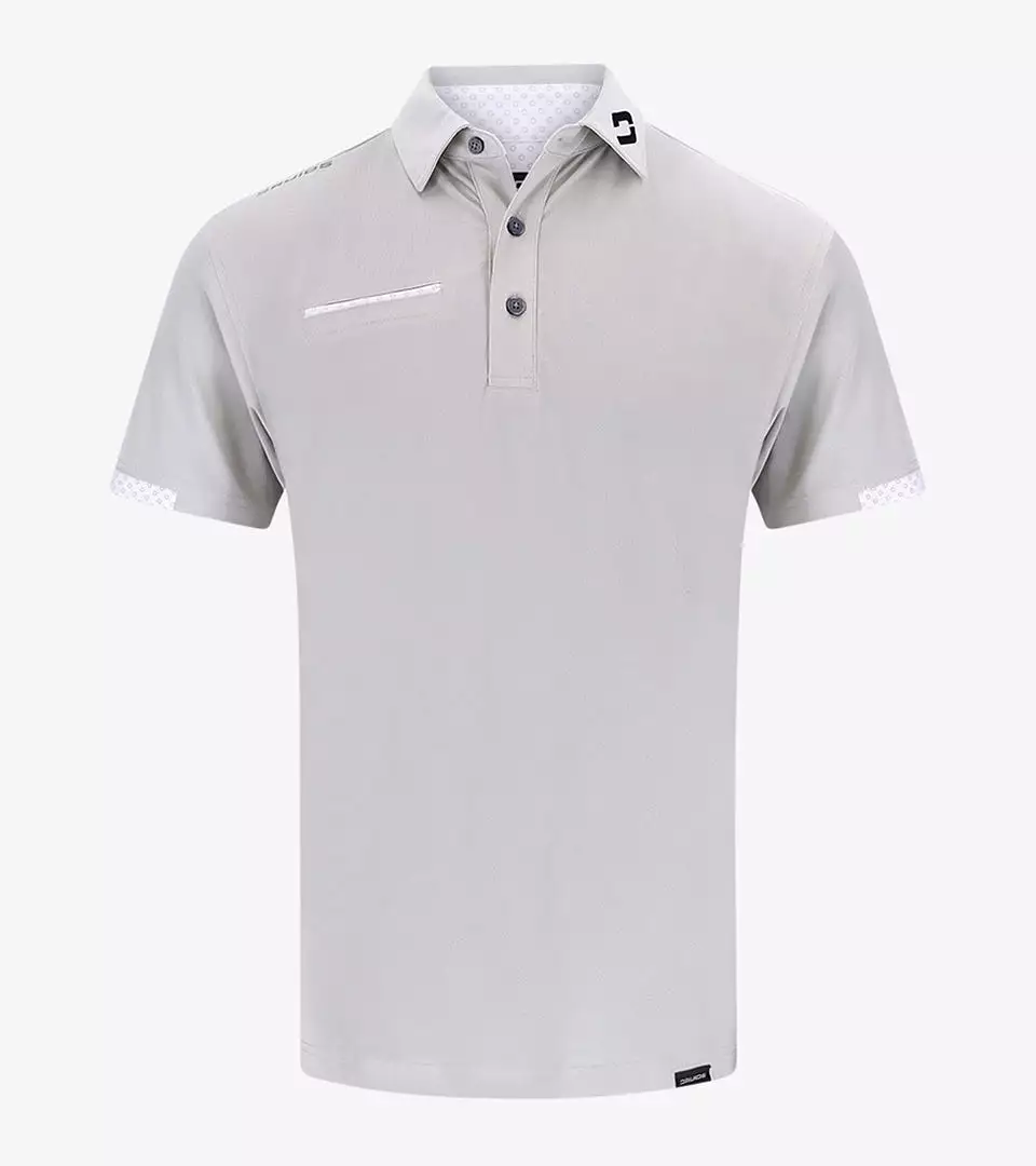 FASHION POCKET POLO - GREY