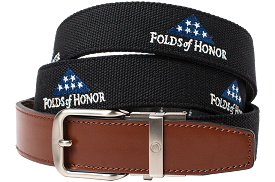 FoH Newport Black, 1 3/8 Strap, Golf Belt