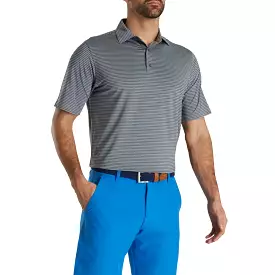 Footjoy Lisle Feeder Stripe Self Collar Polo (Previous Season Style)