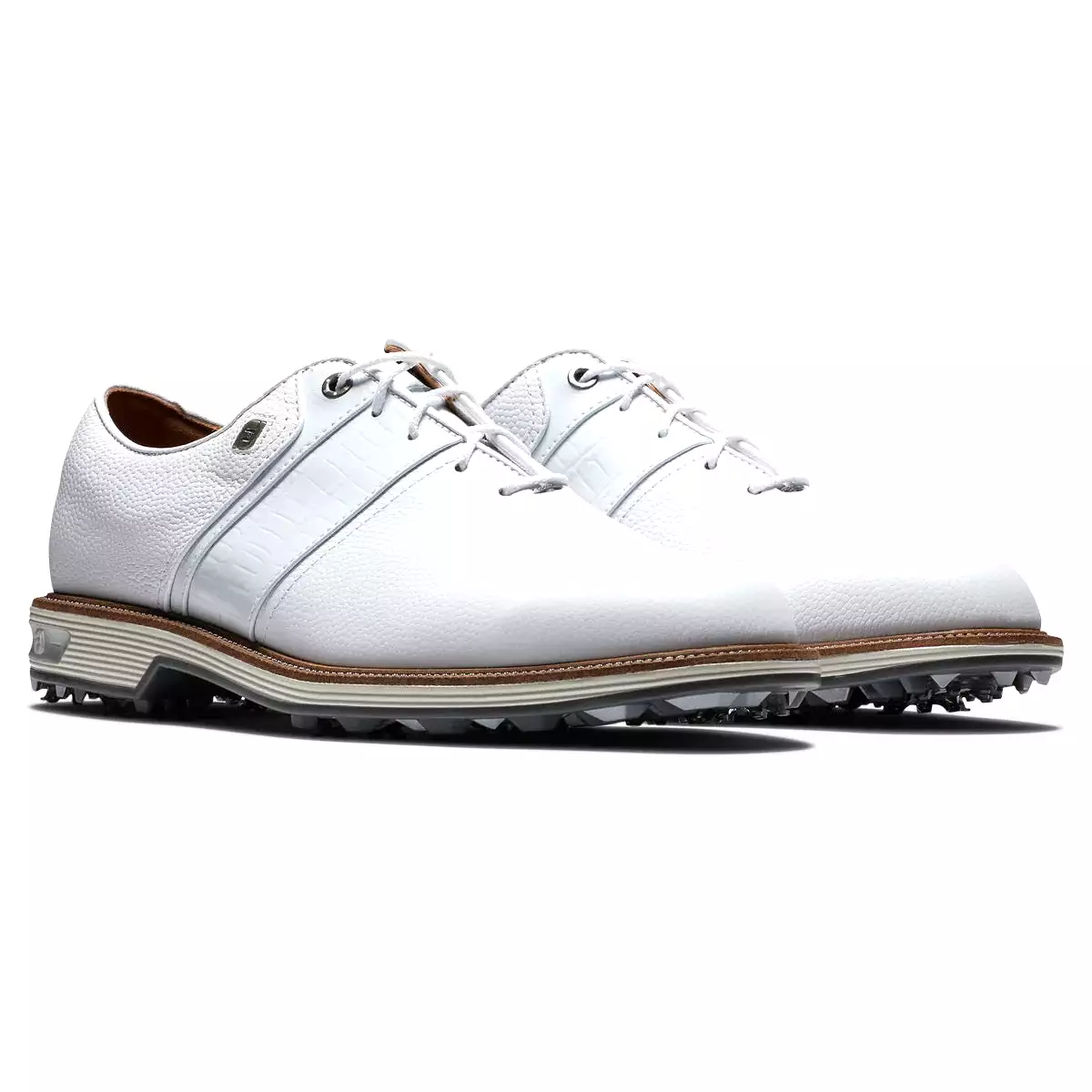 FootJoy Premiere Series Packard Mens Golf Shoes White 53908