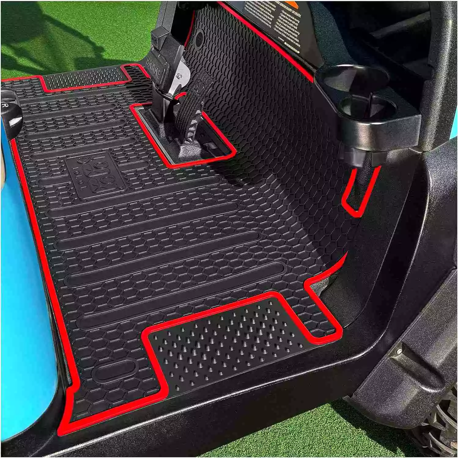 Golf Cart Floor Mats for Club Car Onward Tempo Villager V4L Precedent - 10L0L