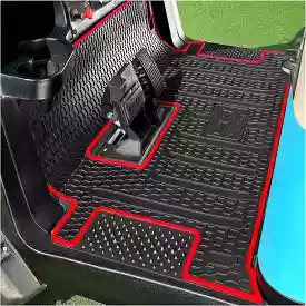 Golf Cart Floor Mats for Club Car Onward Tempo Villager V4L Precedent - 10L0L