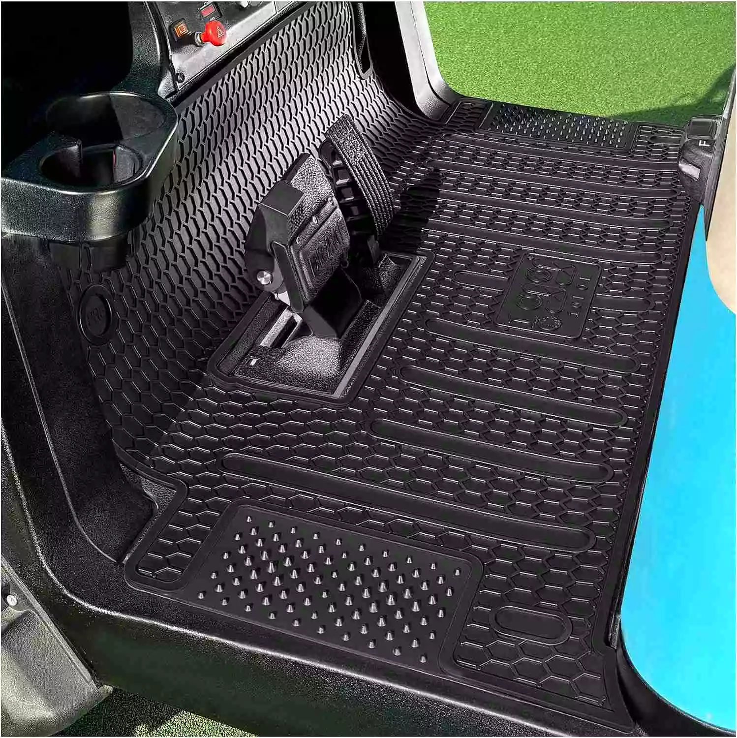 Golf Cart Floor Mats for Club Car Onward Tempo Villager V4L Precedent - 10L0L