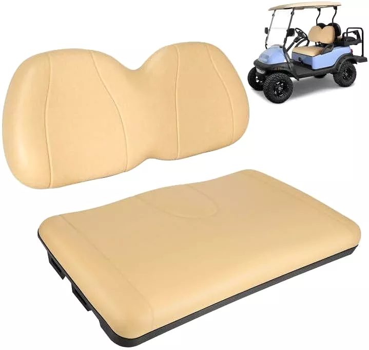 Golf Cart Front Seat Cushion & Backrest for Club Car Precedent 2004-2011 - 10L0L