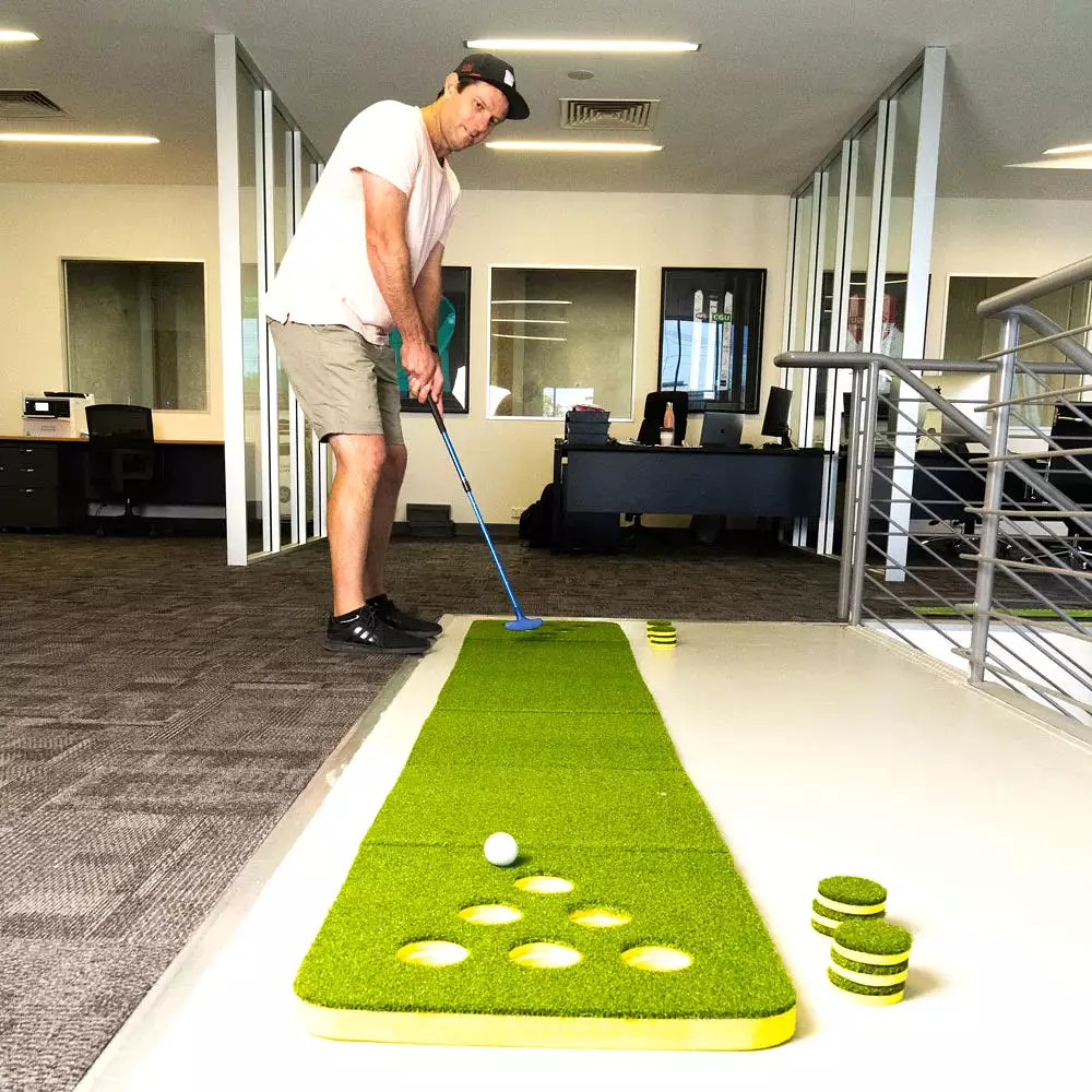 Golf Putter Pong Putting Mat