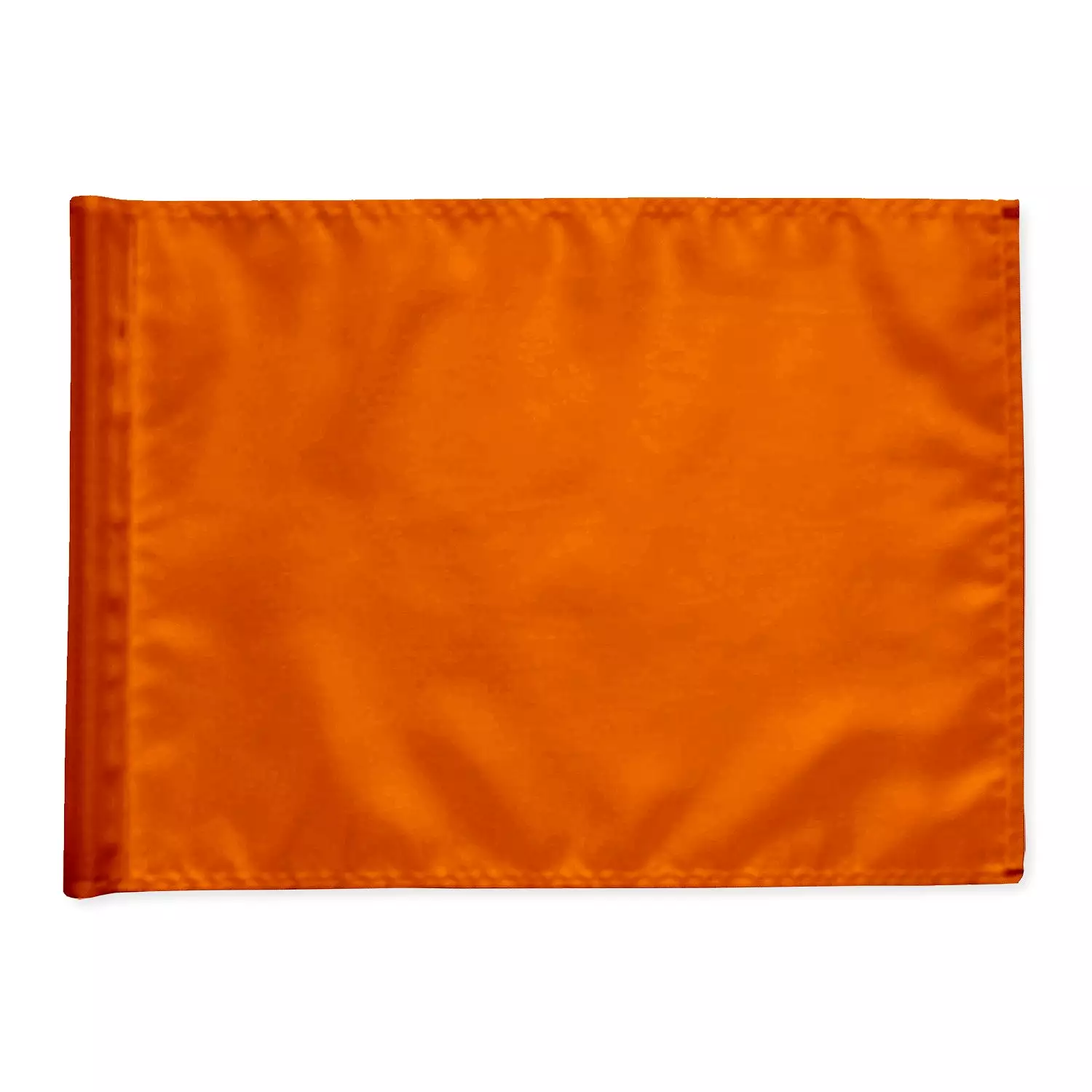 Golfflag, orange, nylon flagdug