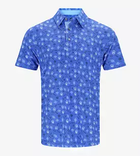 HOPS N BARLEY POLO - BLUE