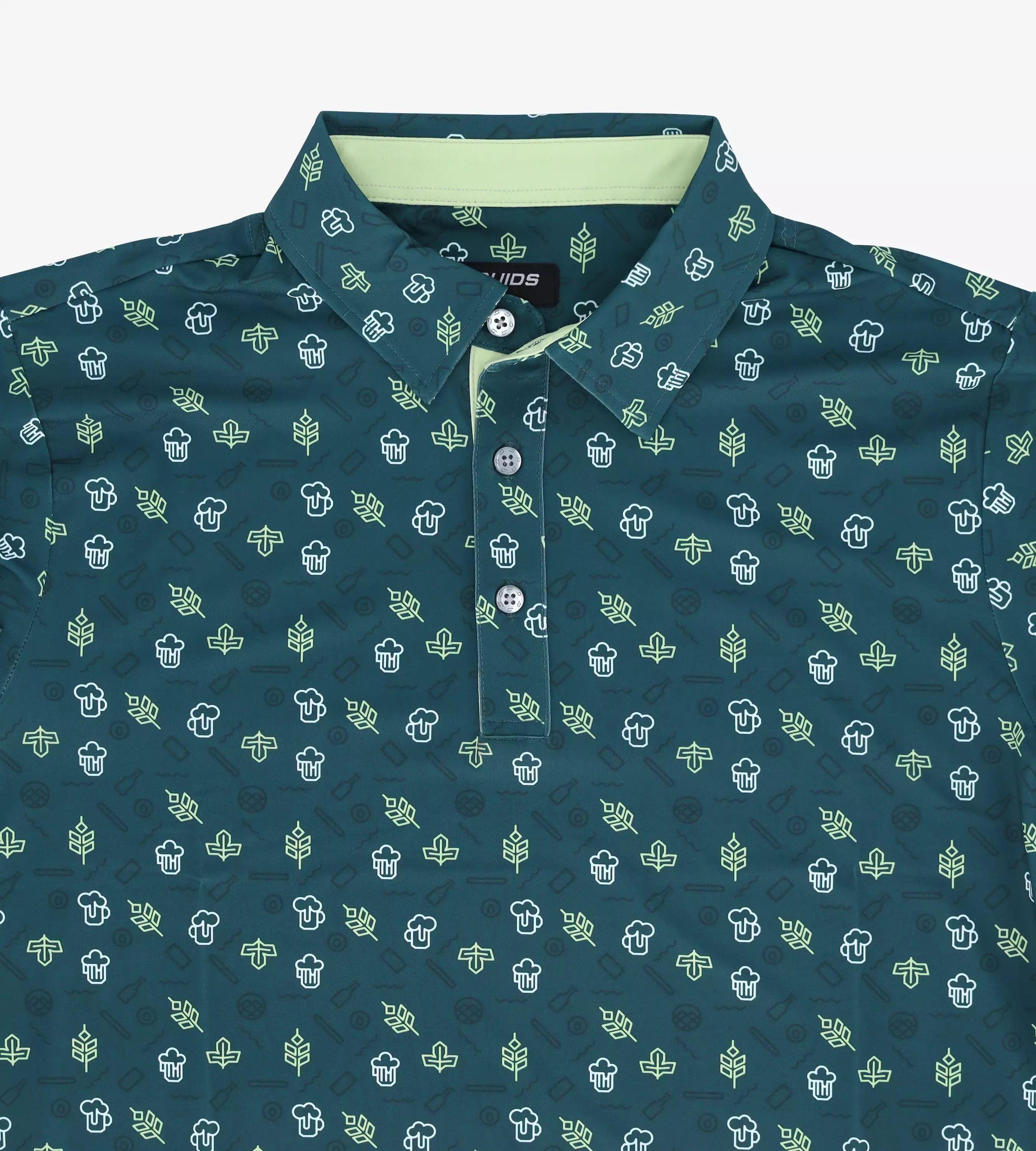 HOPS N BARLEY POLO - GREEN