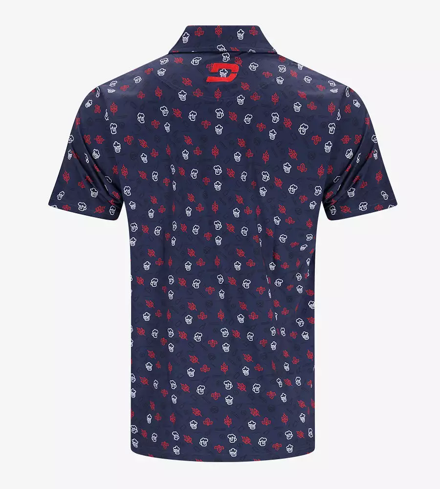 HOPS N BARLEY POLO - NAVY