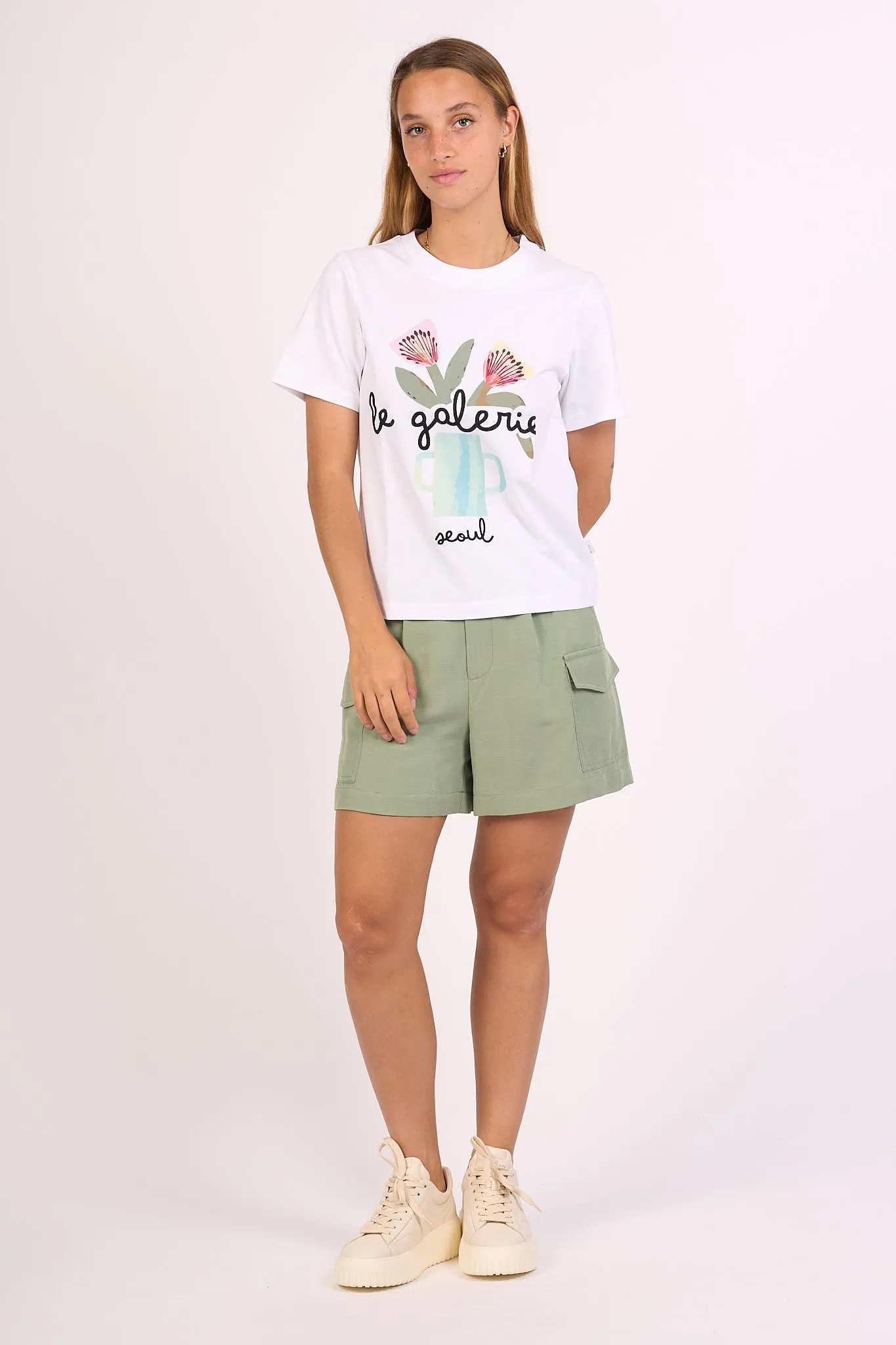 Ko Samui T-shirt Seoul Bianco Donna