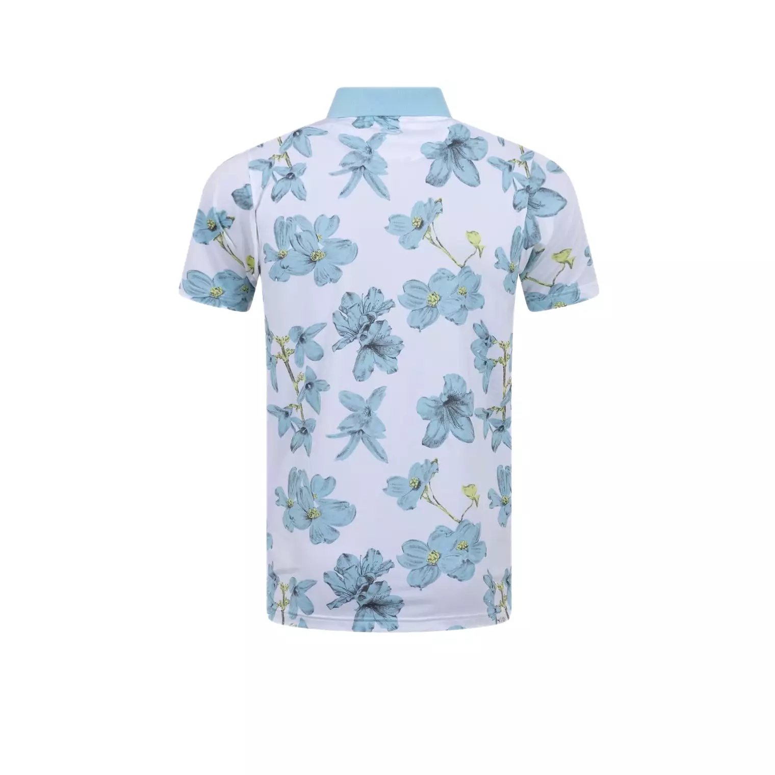 Mattr Verdant Polo Bright White/Tropical Aqua 53875301