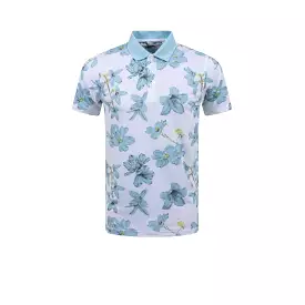 Mattr Verdant Polo Bright White/Tropical Aqua 53875301