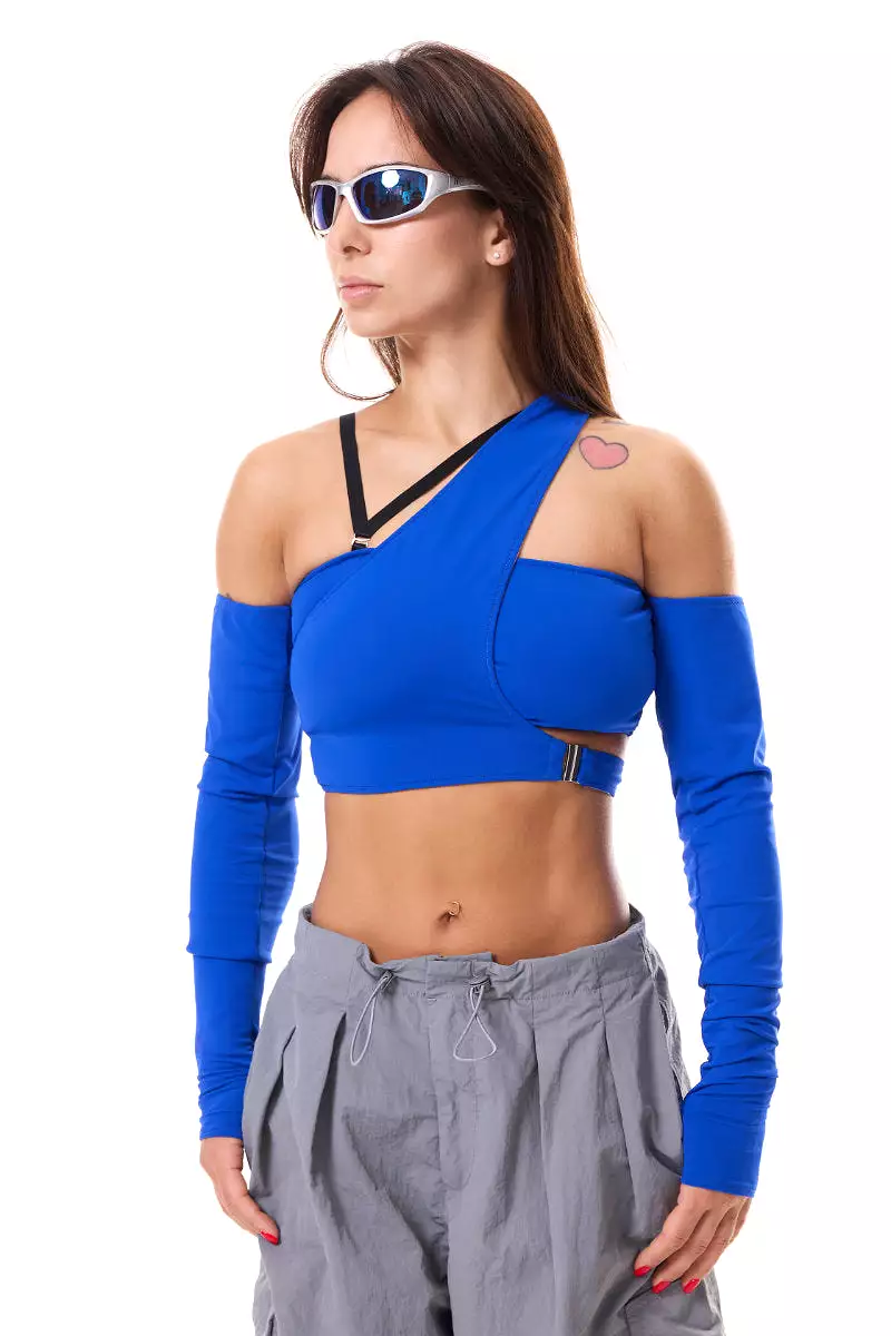 MD Kitana Top - Matte Electric Blue