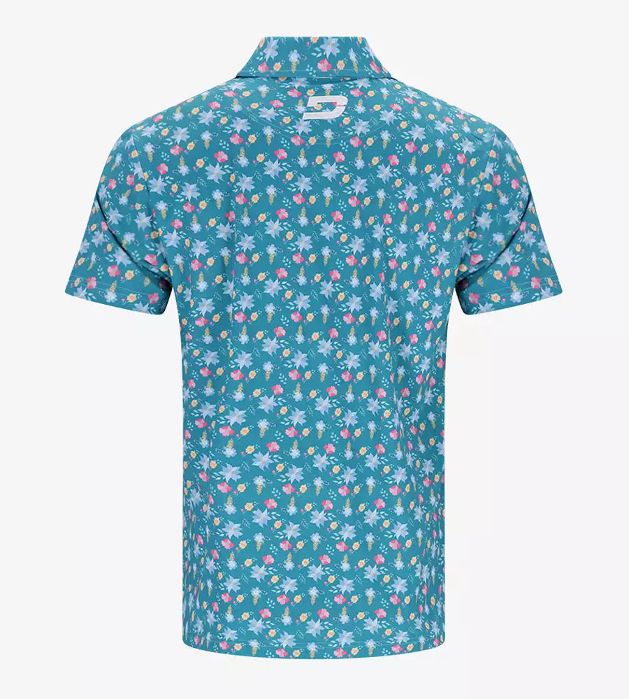 MEADOW POLO - TEAL