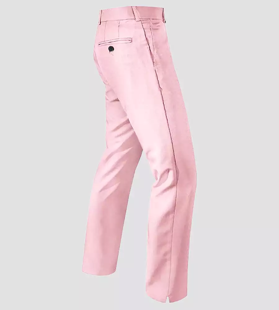 MENS CLIMA GOLF TROUSERS PINK