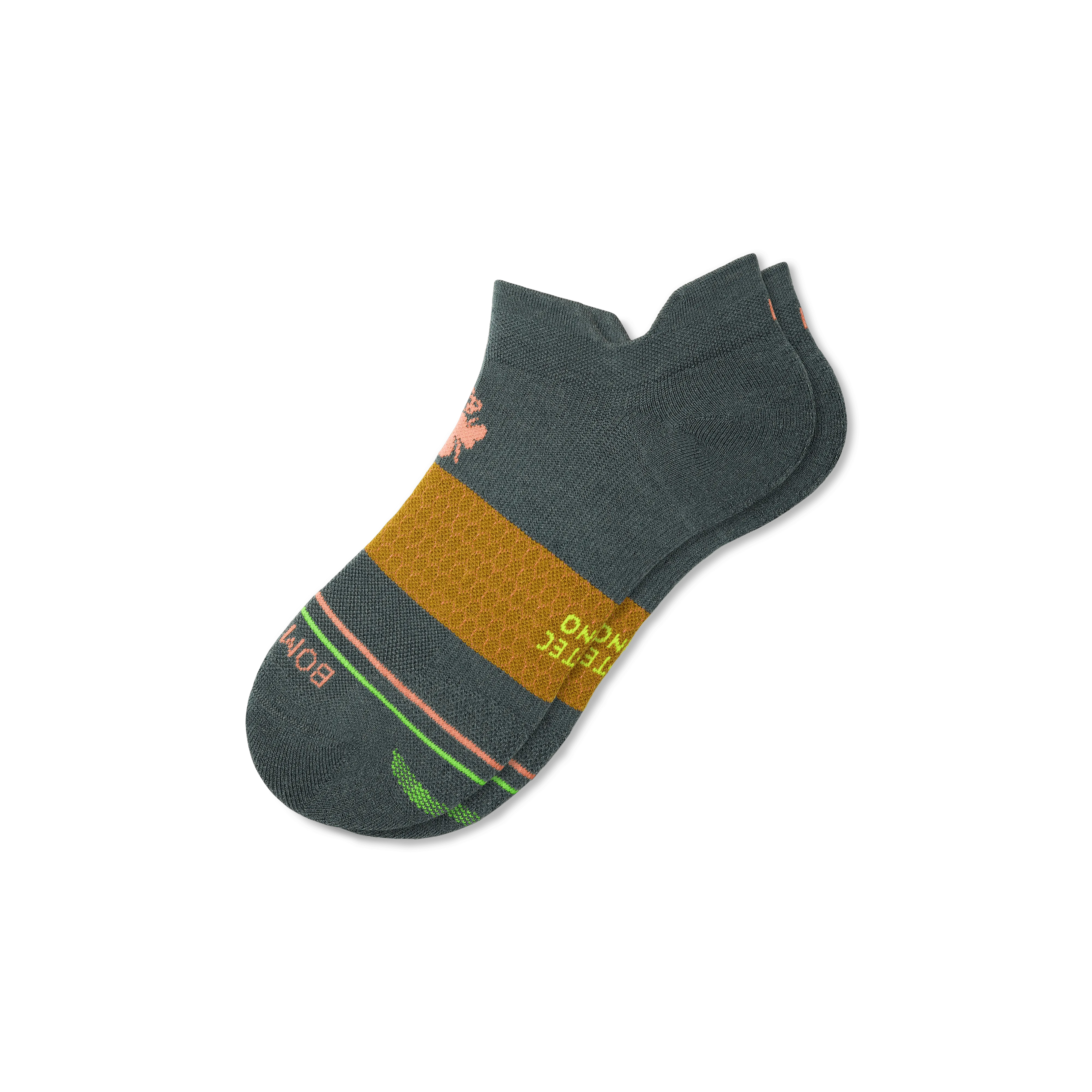 Men's Merino Wool Blend Athletic Ankle Socks