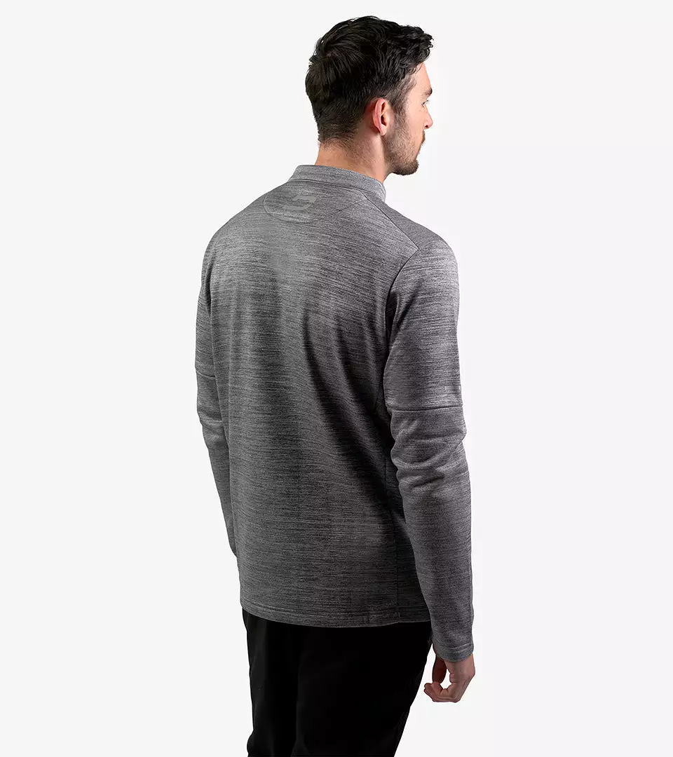 MENS ULTRA FIT MIDLAYER - GREY FLEK