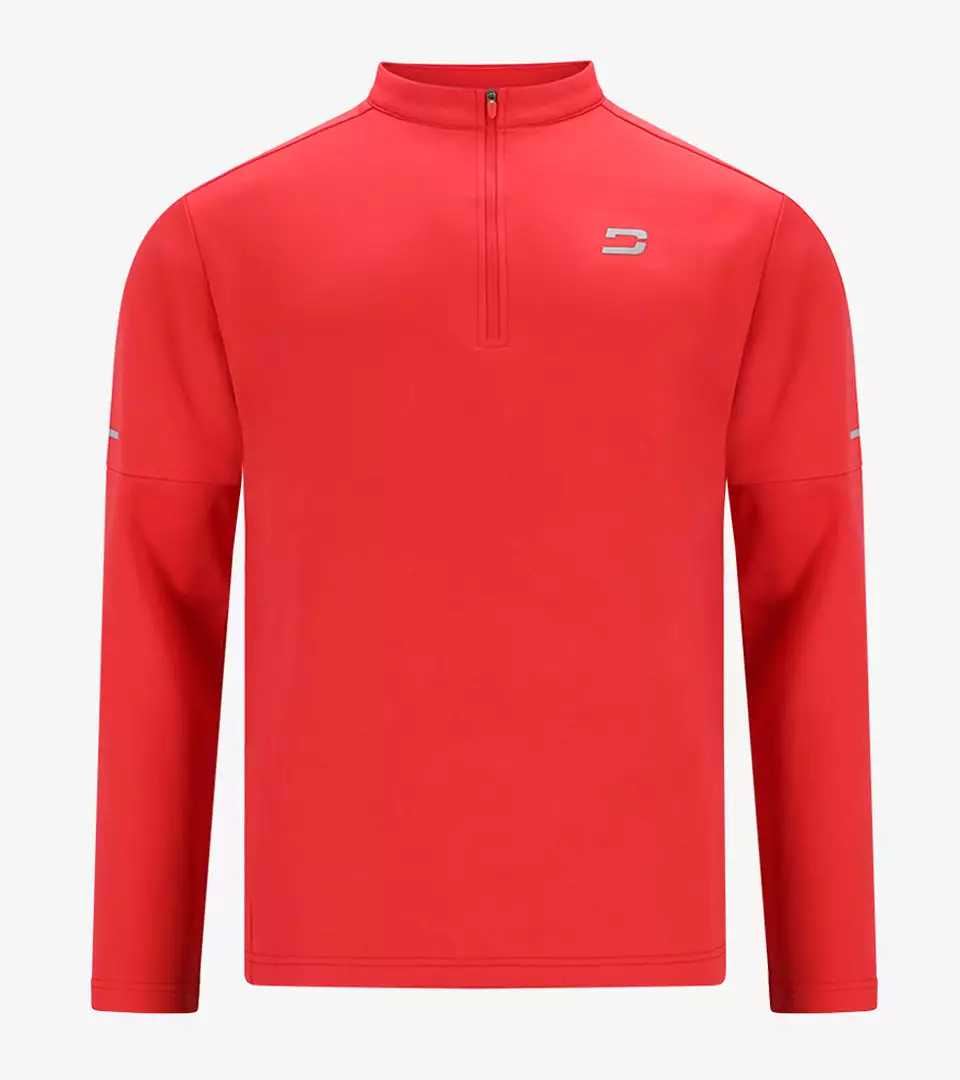 MENS ULTRA FIT MIDLAYER - RED