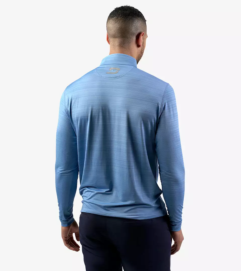 MICRO SPORT 1/4 ZIP - BLUE