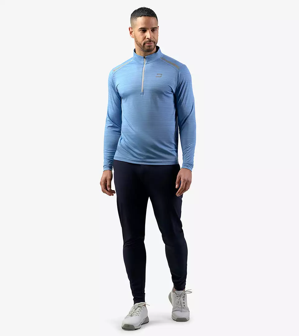 MICRO SPORT 1/4 ZIP - BLUE