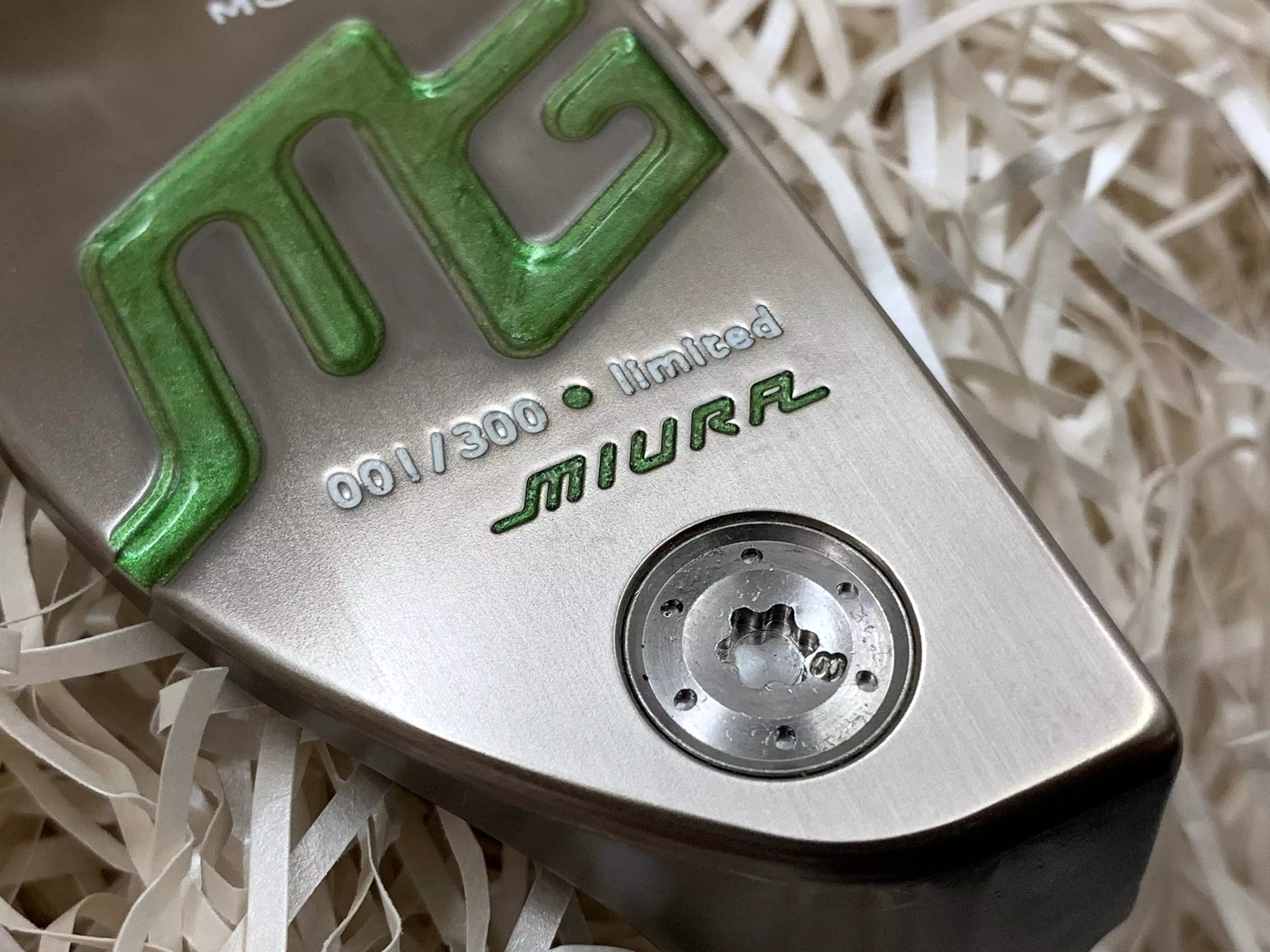 Miura Golf Giken Putter MGP-M3 Limited Candy Apple Green