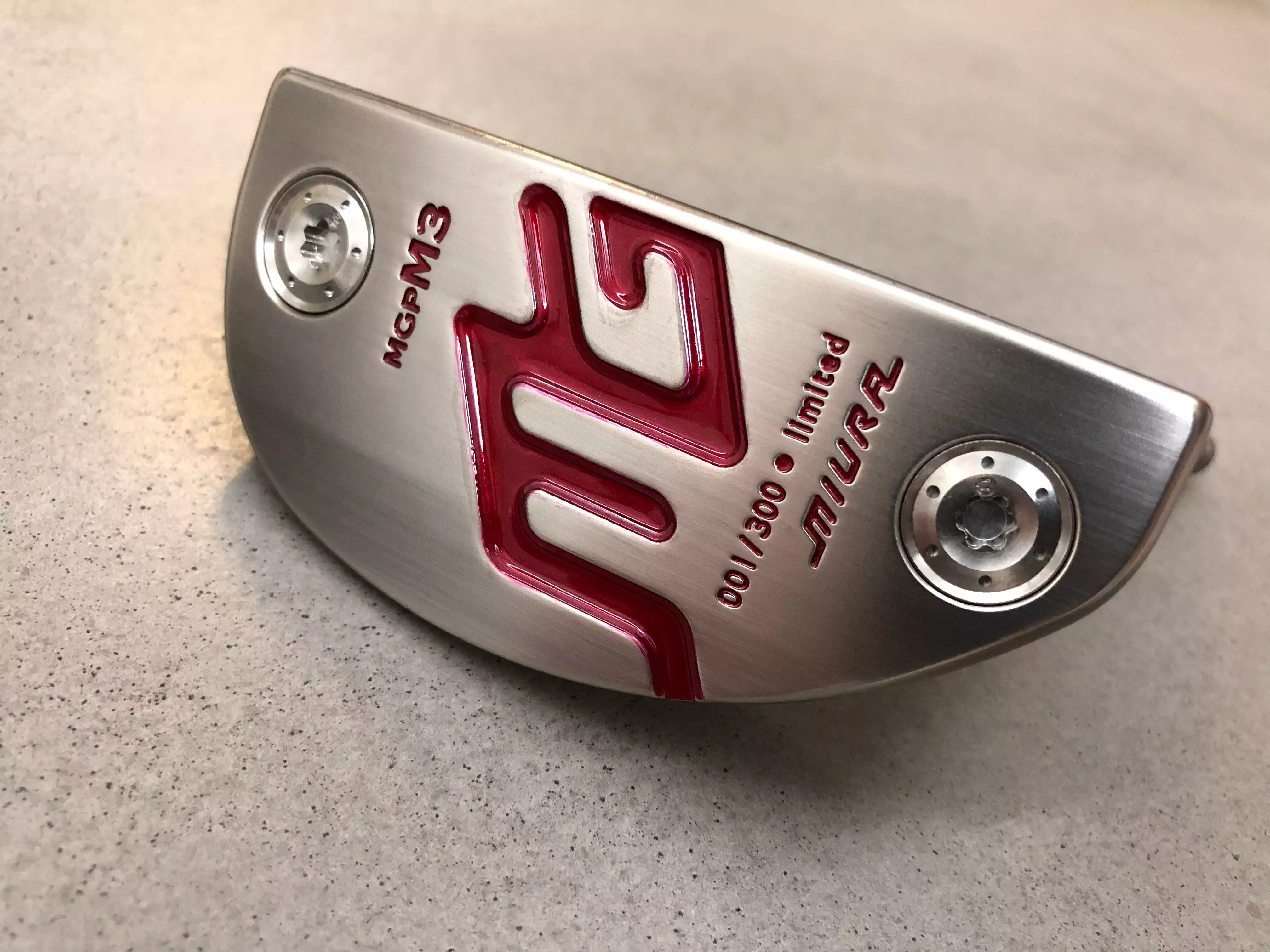 Miura Golf Giken Putter MGP-M3 Limited Red