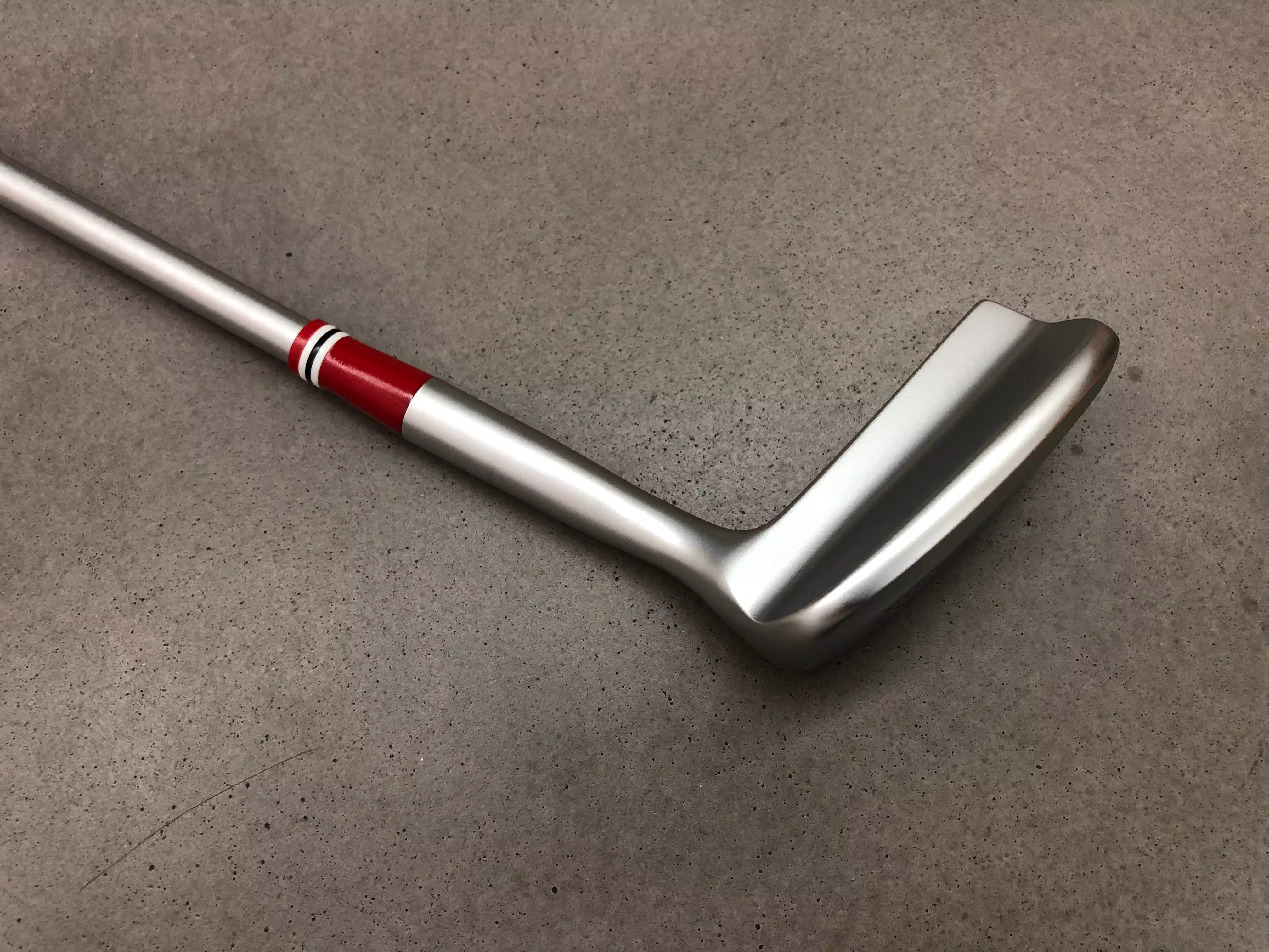 Miura Golf Putter KM-008 White Boron - Red Edition