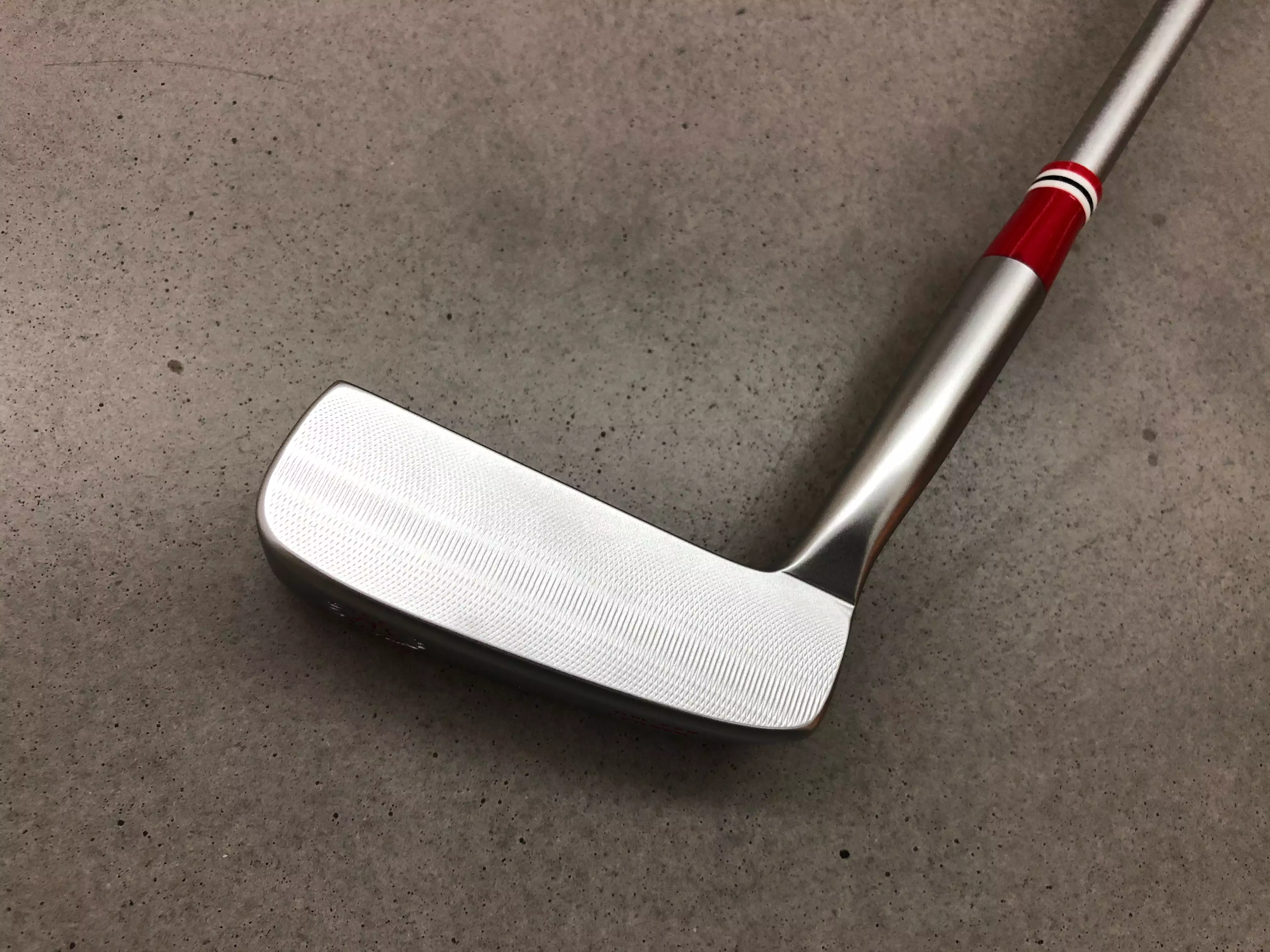 Miura Golf Putter KM-008 White Boron - Red Edition