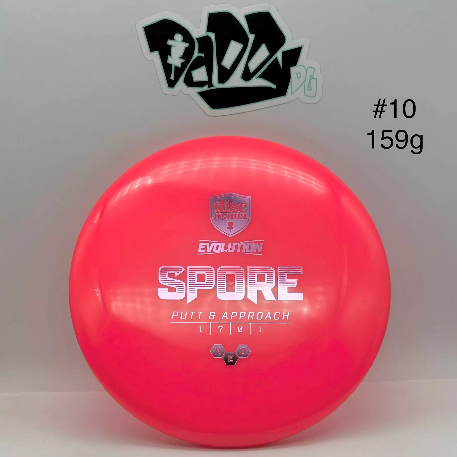 ***NEW Discmania Evolution Soft Neo Spore Hybrid Catch Disc