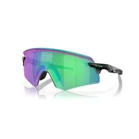 Oakley Encoder Sunglasses Matte Black Frame PRIZM Jade Lens