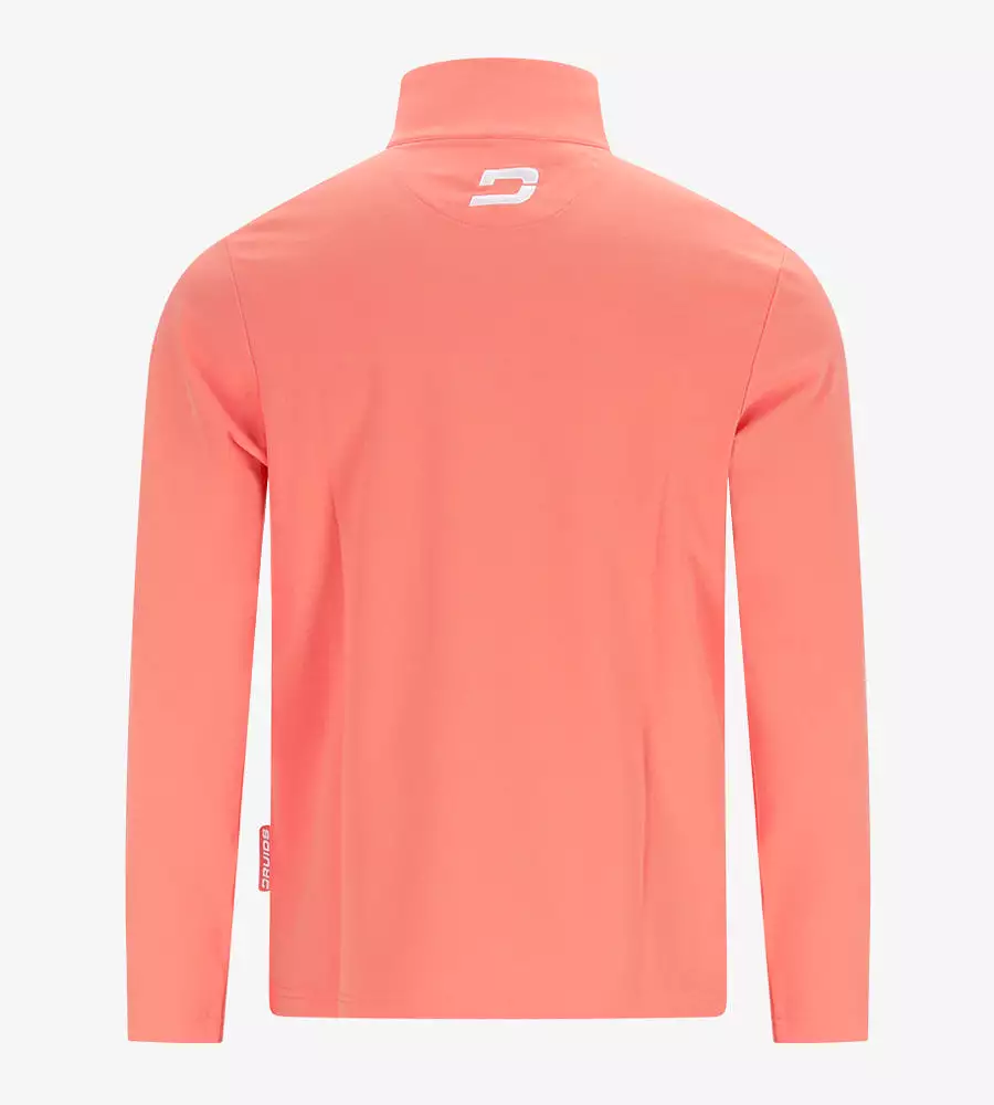 PIQUE MIDLAYER - SALMON