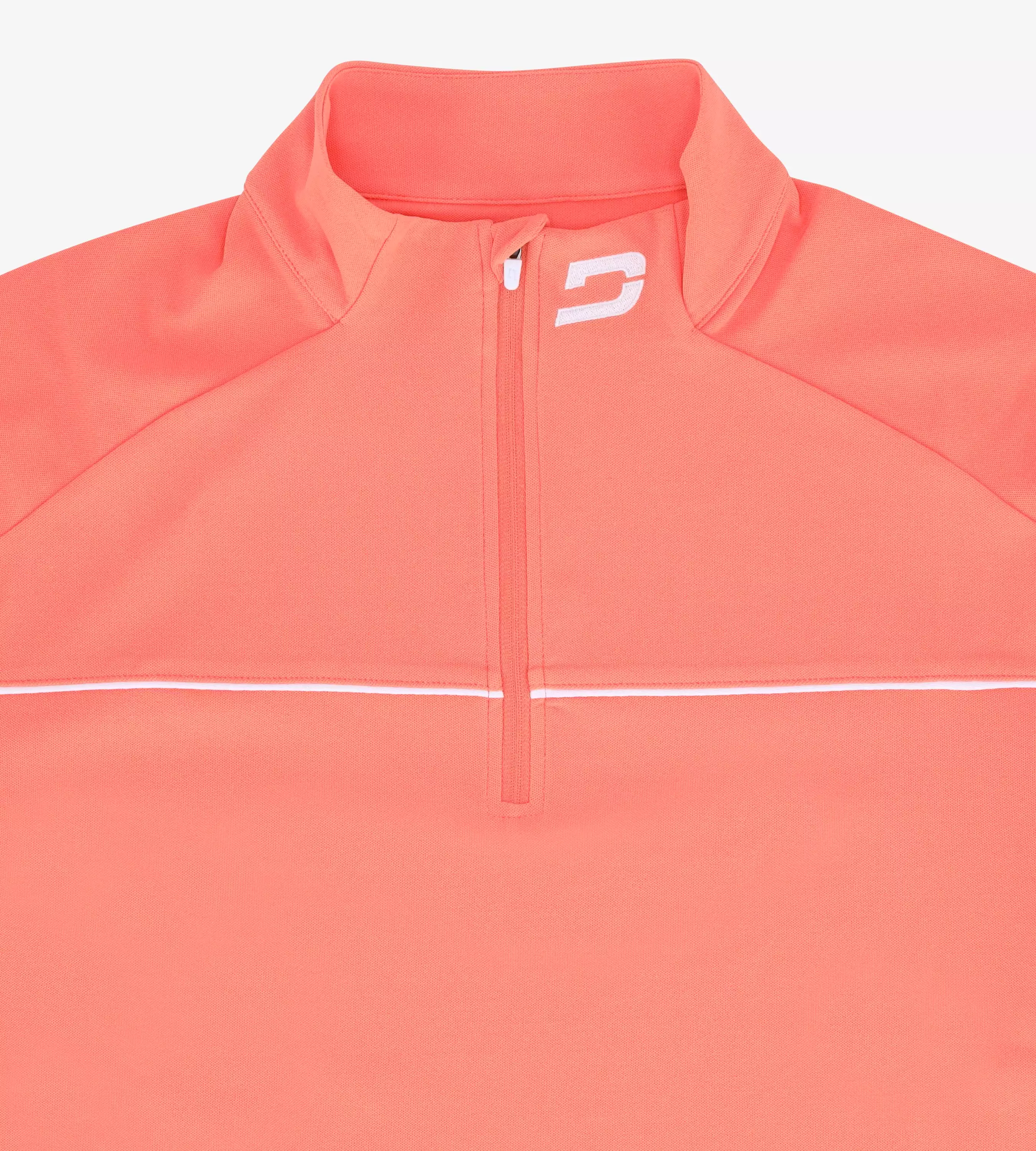 PIQUE MIDLAYER - SALMON