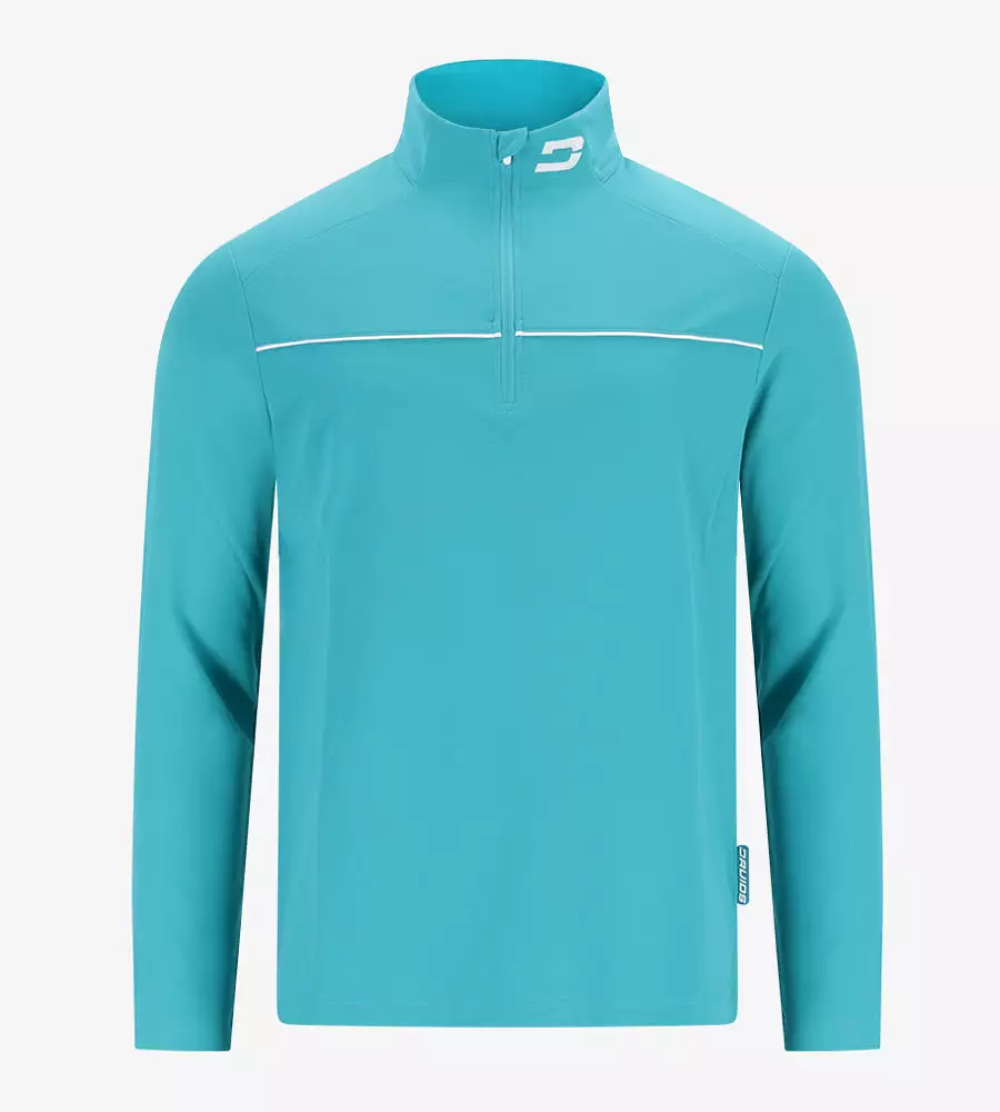 PIQUE MIDLAYER - TEAL