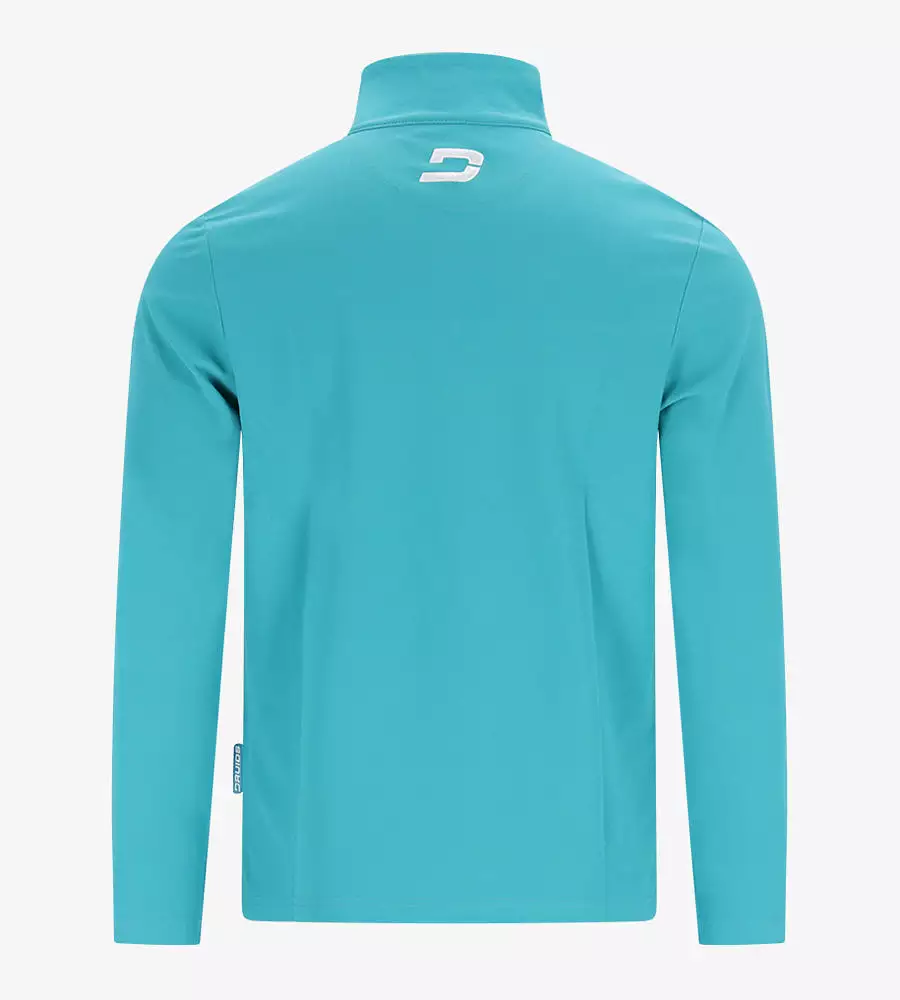 PIQUE MIDLAYER - TEAL