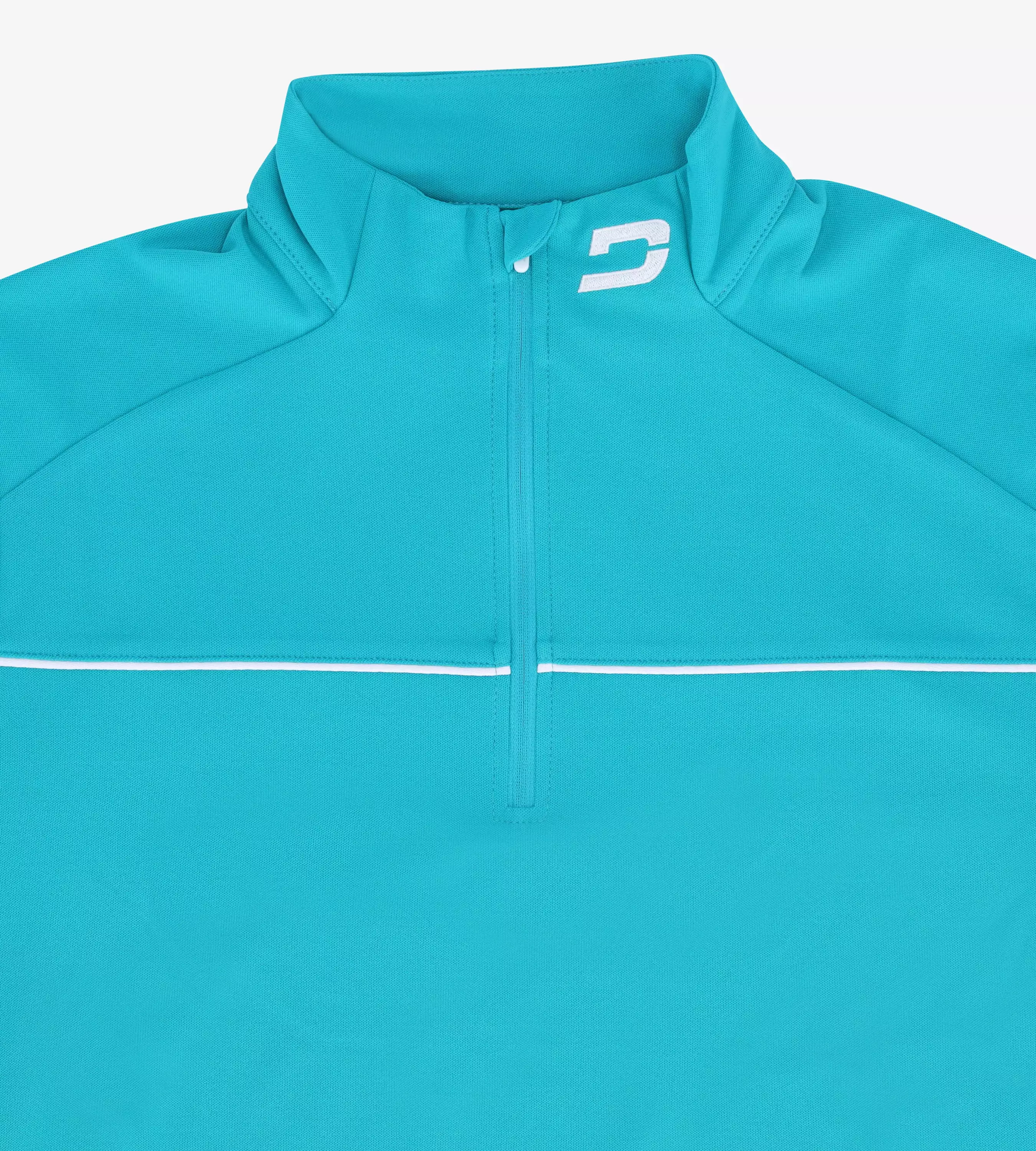 PIQUE MIDLAYER - TEAL