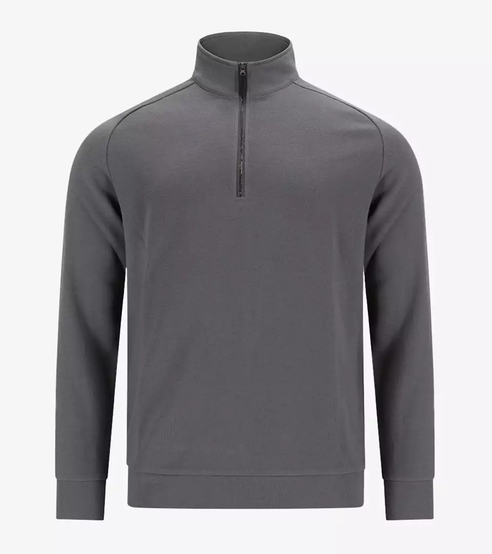 PLAYERS KNITTED MIDLAYER - GREY