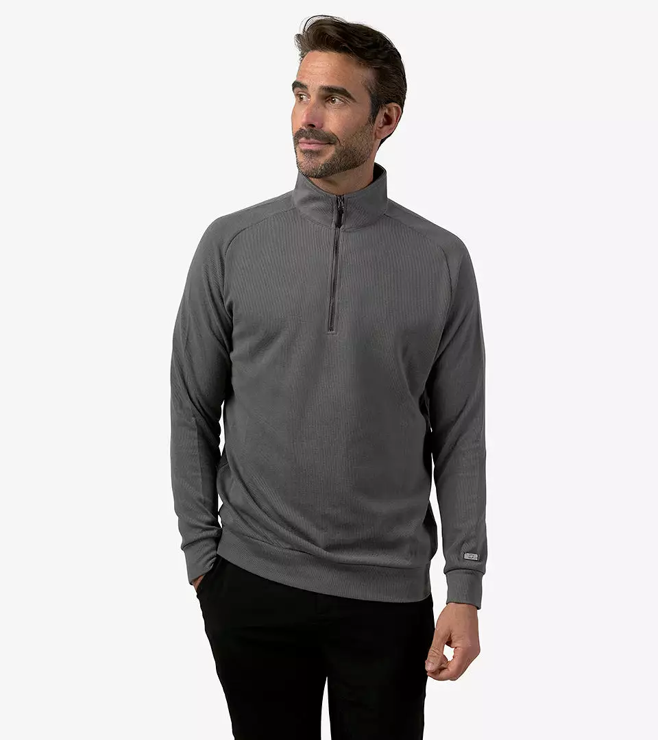 PLAYERS KNITTED MIDLAYER - GREY