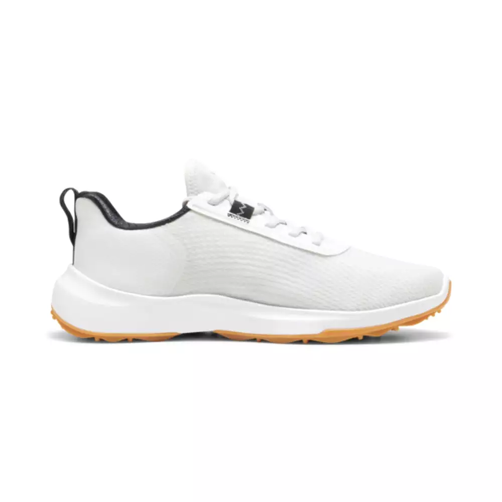 Puma Men's FUSION CRUSH SPORT Spikeless Golf Shoes - Feather Gray/Puma Black