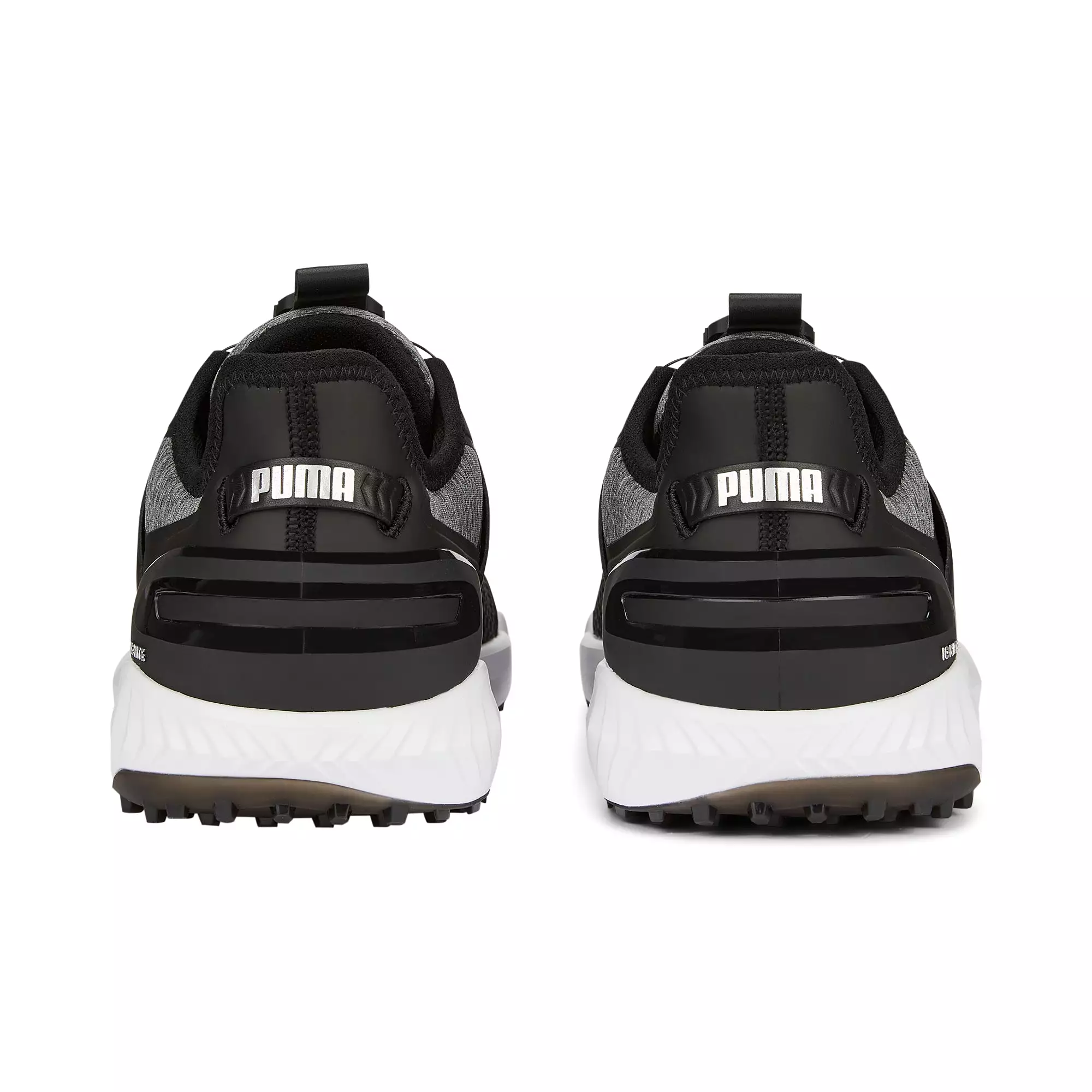 Puma Men's Ignite Elevate Disc Spikeless Golf Shoes - Black/Silver